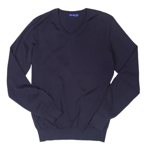 Proper Sport Navy V-Neck Sweater - Picture 4 of 4